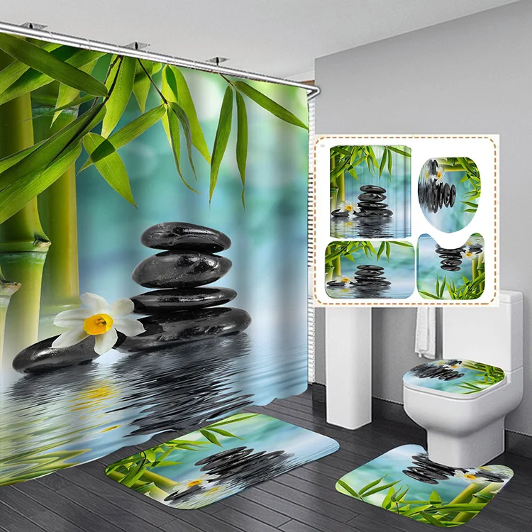 Zen Chinese Style Ink Landscape Shower Curtains Hand Painted Natural Scenery Bathroom Curtain Bathtub Decor Bathroom Products 0ed6a7c2 78c4 406c 8dc2 A11c00da415a.5f35a5dc925a879fafef4f0eac11c4a4