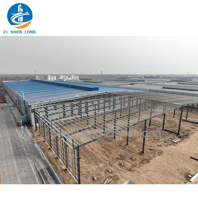 Frame Light Metal Building Prefabricated Industrial Steel Structure Warehouse