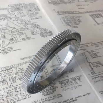 01-0235-00 With external gear high precision slewing bearing small slewing ring 300mm