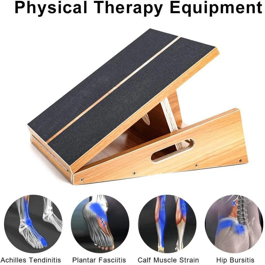In Wooden Slant Board For Calf Stretching Balance