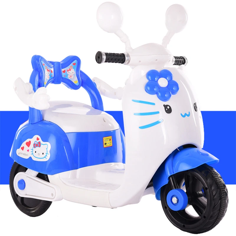 ピンク6V充電式赤ちゃんのおもちゃ車子供電動バイク子供用電動