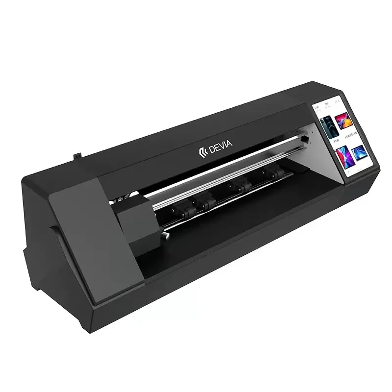 Devia Factory High Quality Black Hydrogel Decoupe Film Machine Sharp Cut TPU & PET Screen Protector for iPhone Compatible