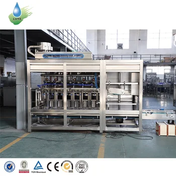 Fully Automatic 5 Gallon PET Plastic Bottle Drinking Water Filling Machine 5 Gallon Water Filling Production Line Station