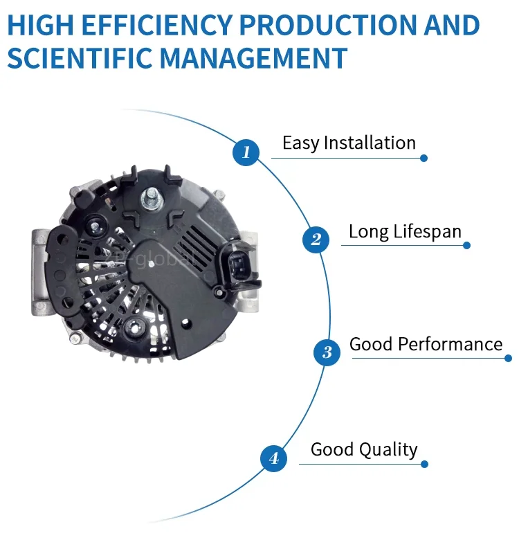 product new 150 amp 12 volt alternator compatible with audi europe a6 allroad 2007 2008 by part number 06e903016f-9