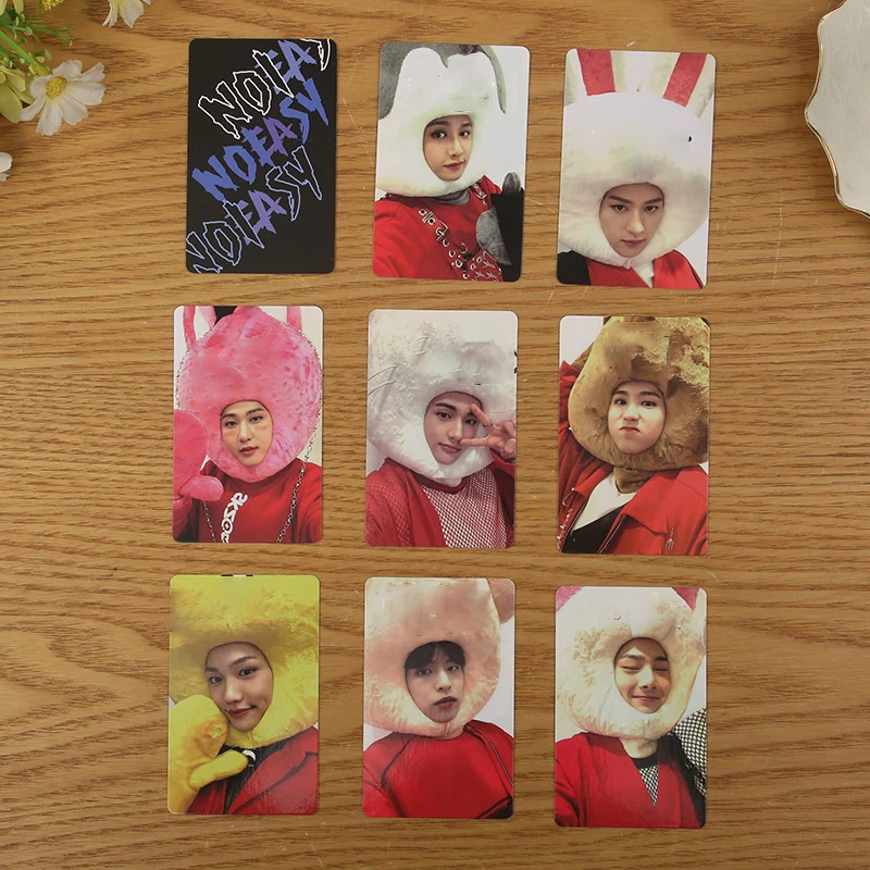 8Pcs/Set KPOP Hot Stray HOP Album Selfie Lomo Cards List Bangchan