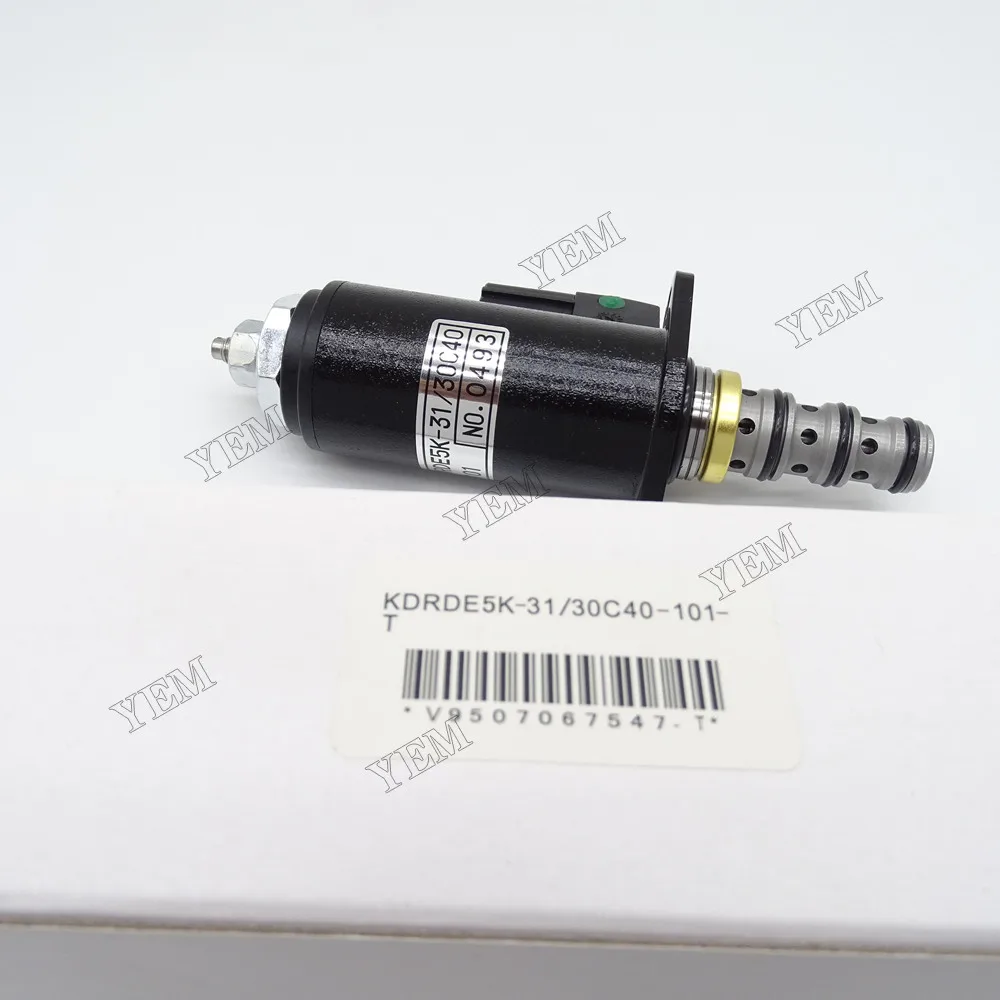 For Kobelco KDRDE5K-31 30C40-101-T Solemoid Valve Engine Replacement Parts