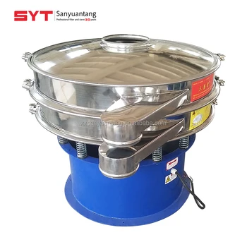 SY Vibration sieve 2 Layers feed pellet vibrating screener powder sieving machine vibrating screen for food industrial