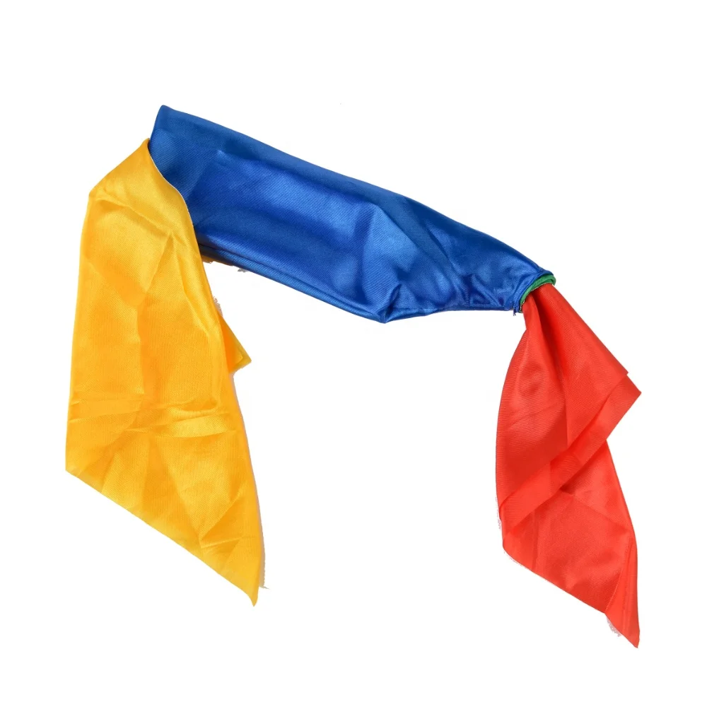 
Шелковый волшебный трюк с двойным изменением цвета для взрослых и детей волшебник 