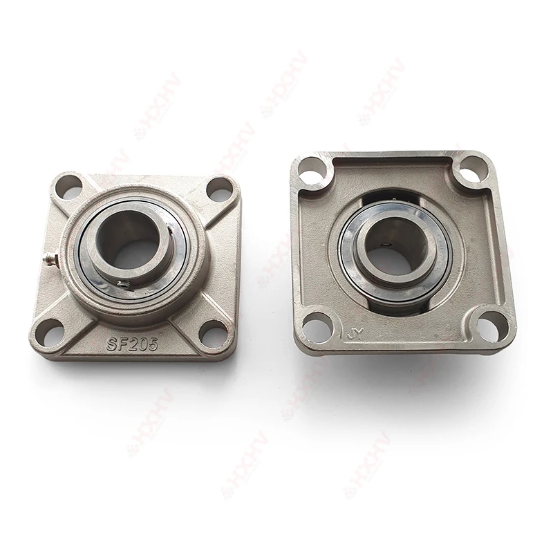 HXHV SF205 パイローブロックベアリング 25mm ステンレス鋼製 25x95