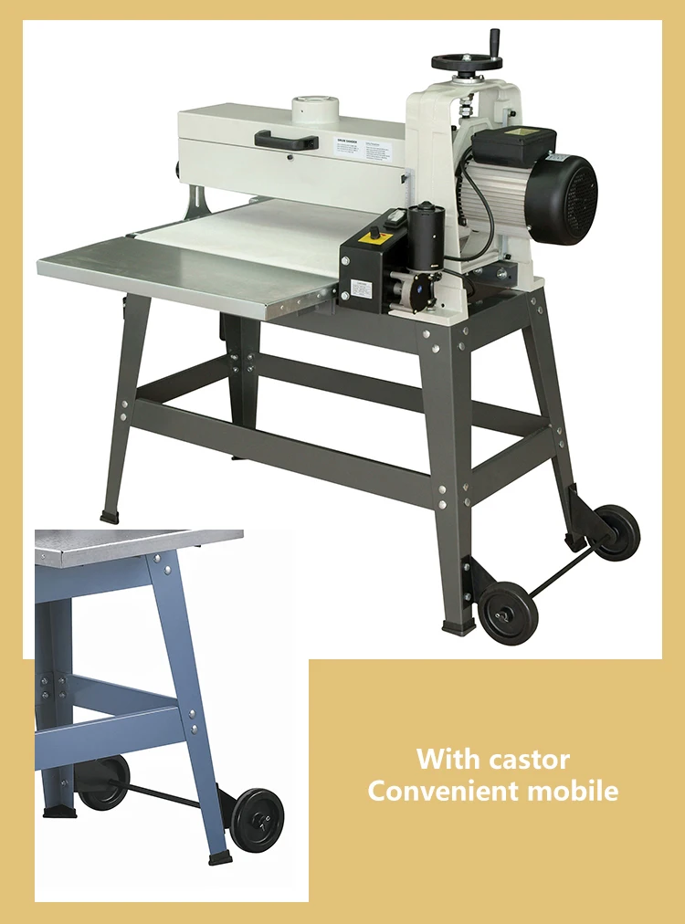 Drum Sander Machine Wood Sanding Polishing Machine Belt Wide Belt