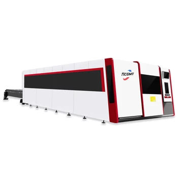 6025 8025 Hydraulic Interchangeable Workbench CNC Fiber Laser Cutting Machine