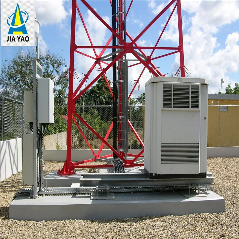 3 Leg Triangle Free Standing Cell Angle Lattice Galvanized Steel Telecom Communication Telecommunication Mast Tower