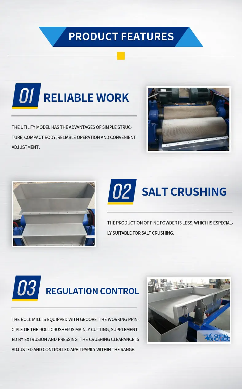 Gaofu Screen Salt Grinder Salt Crusher Table Roller Mill Machine Buy