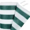 green and white