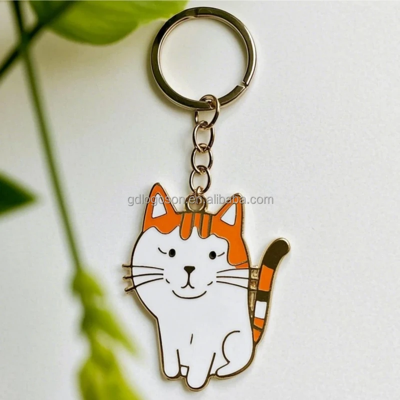 Custom Made Gibraltar Monkey Shaped Keychains | Nickel-Free Metal