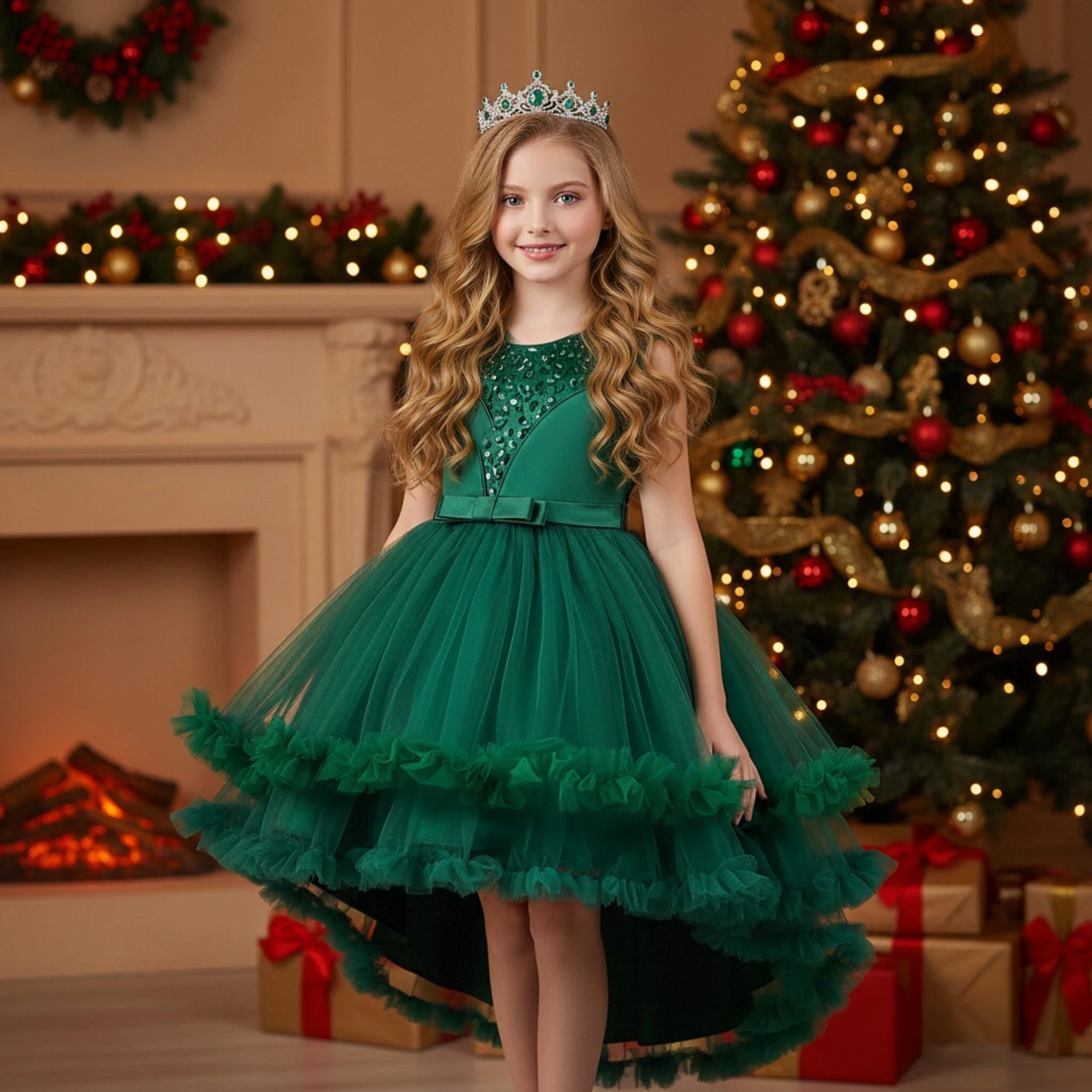 slim fit dress slacks Gingerbread-Themed Holiday Dress for Kids – Customizable & Versatile