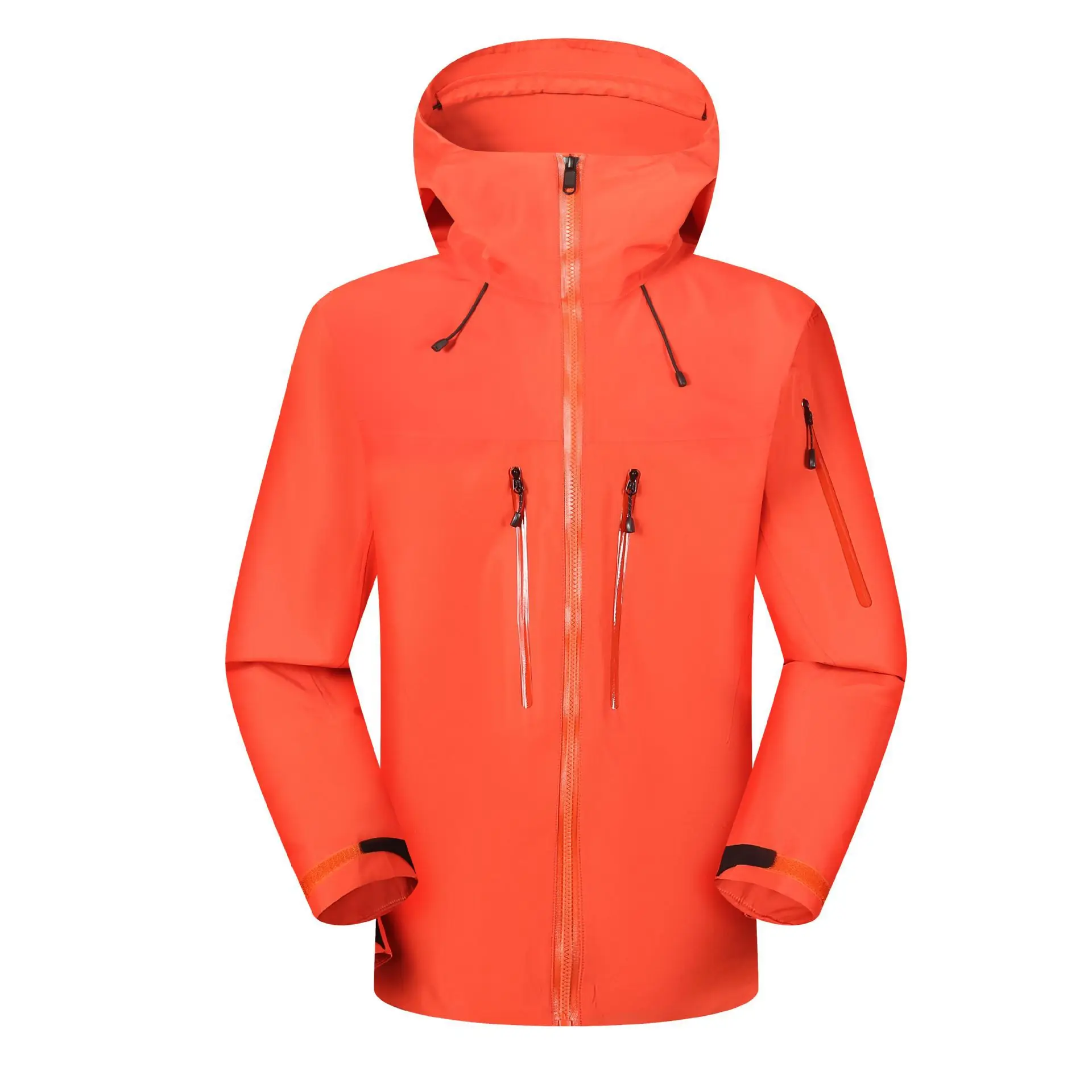 2022 Custom Mountain Climbing Outdoor Jacket Single Deck Soft Shell Thin Style Waterproof Coat Storm Men's Jackets