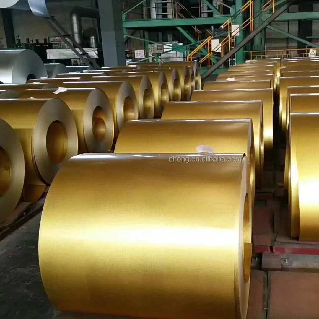 Directe kleurcoating van de fabriek, verzinkt stalen strip SGCC DX51d, JIS-certificaat, met snijdienst