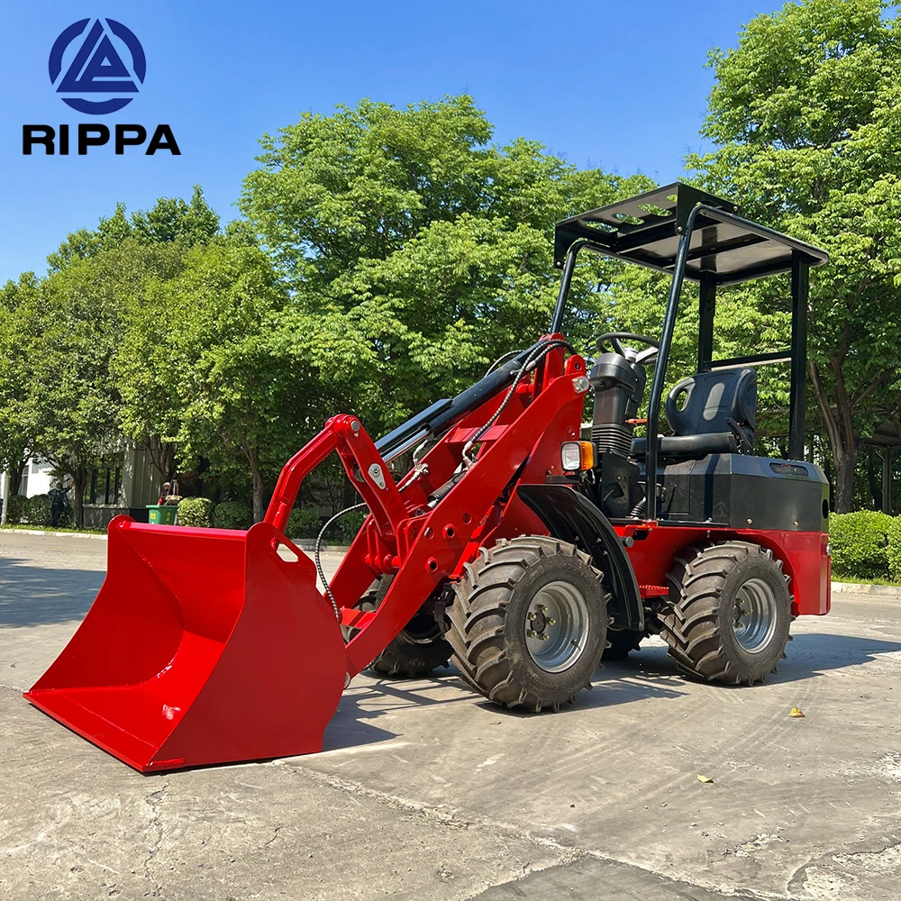 Rippa Telescopic Loader 1 Ton 2 Ton 3 Ton Mini Wheel Loader Price