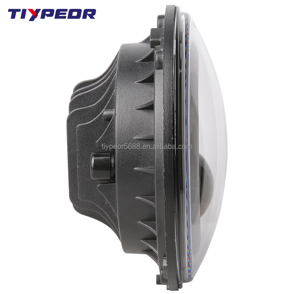 product tiypeor e mark white waterproof led fog light with white ring cree led with angel eye for car atv motorcycle-2
