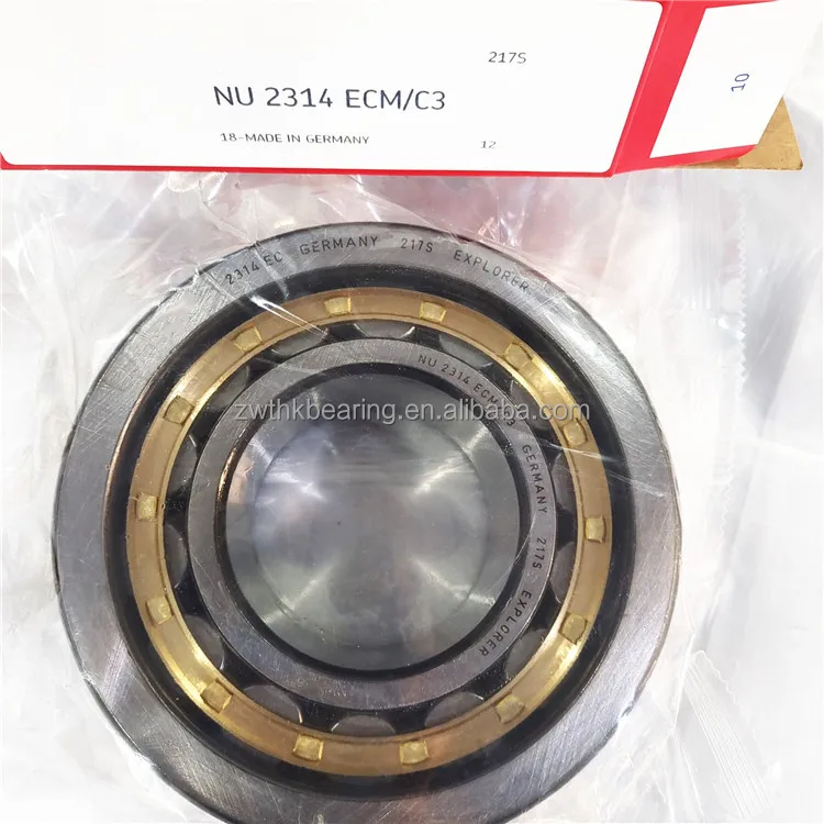 Hot Sales Cylindrical Roller Bearing NU 316 ECM Size 80*170*39mm