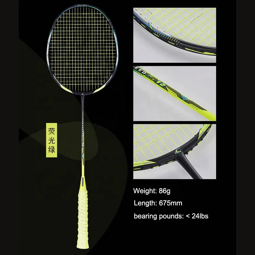 Hot Sale Different Color Customized Logo Wholesale High Quality Badminton Racket