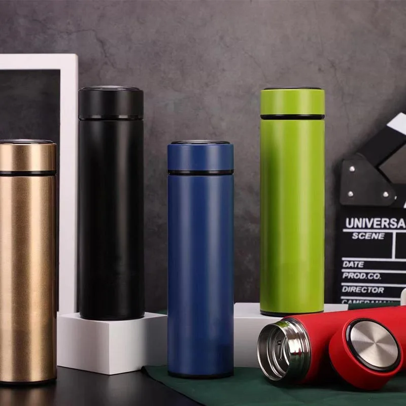 500ml Custom logo Reusable Double Wall Insulated Stainless Steel Vacuum ...