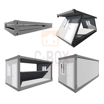 CBOX new design fast install prefabricated prefab foldable container house homes
