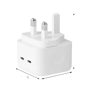 35W UK standard dual fast charger for mobile phone