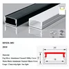 1m de taille 20*10mm (argent avec couvercle pc blanc)