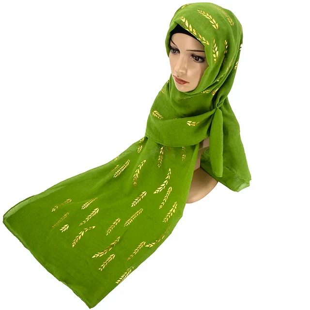 Yomo wholesale custom made hot flower cotton hijab Scarf Muslim Hijab hot selling Scarf cotton hijab