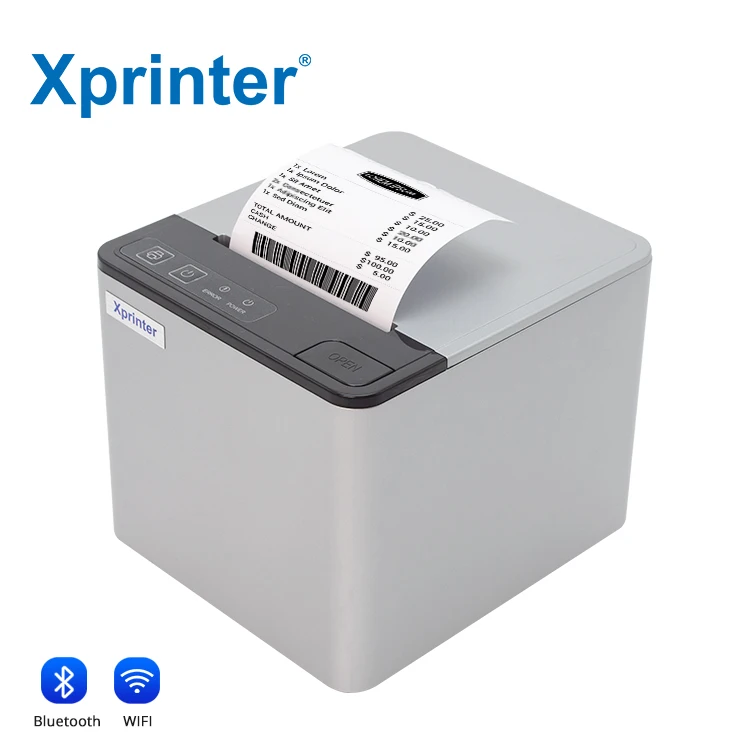 Xprinter XP-Q809K Thermal POS Printer - 80mm Receipt Printing, QR