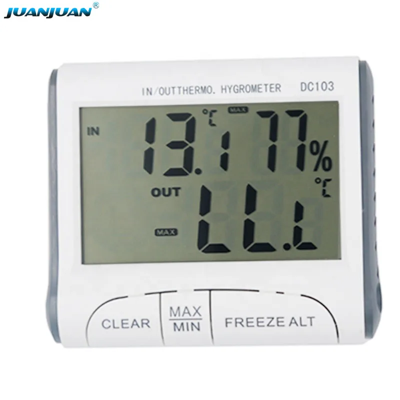 Digital Weather Station Thermometer Hygrometer DC103 Temperature