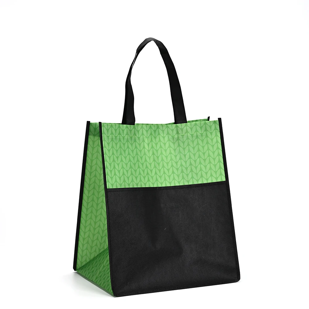 Wholesale Custom Recycled RPET Linen Cosmetic Bag Eco-Friendly Waterproof Shopping Bag with Lamination Hot Item manufacture