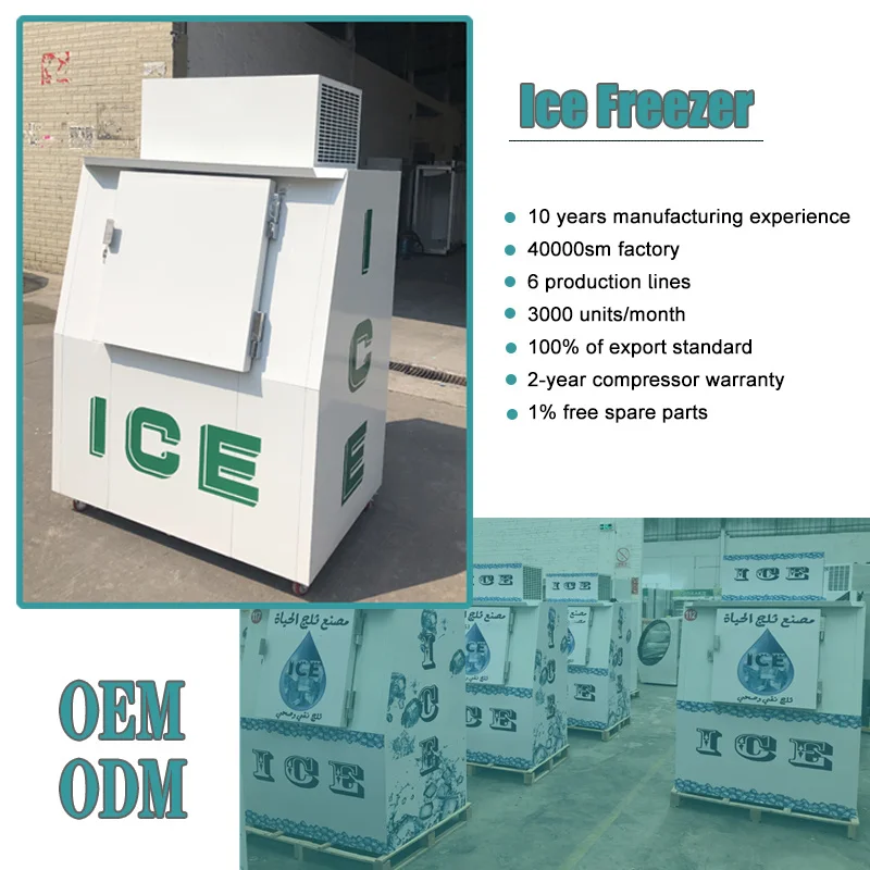 Custom Cold Storage Bagged Deep Ice Cube Freezer Buy Ice Cube Freezer