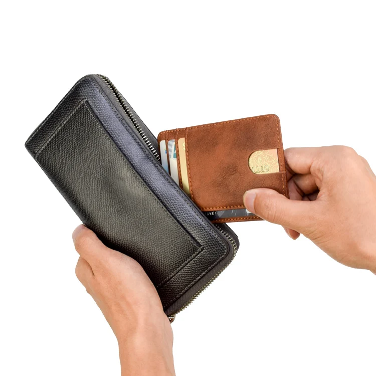 Credit Card Holder RFID Blocking Pop Up Wallet Aluminum Security Card Case