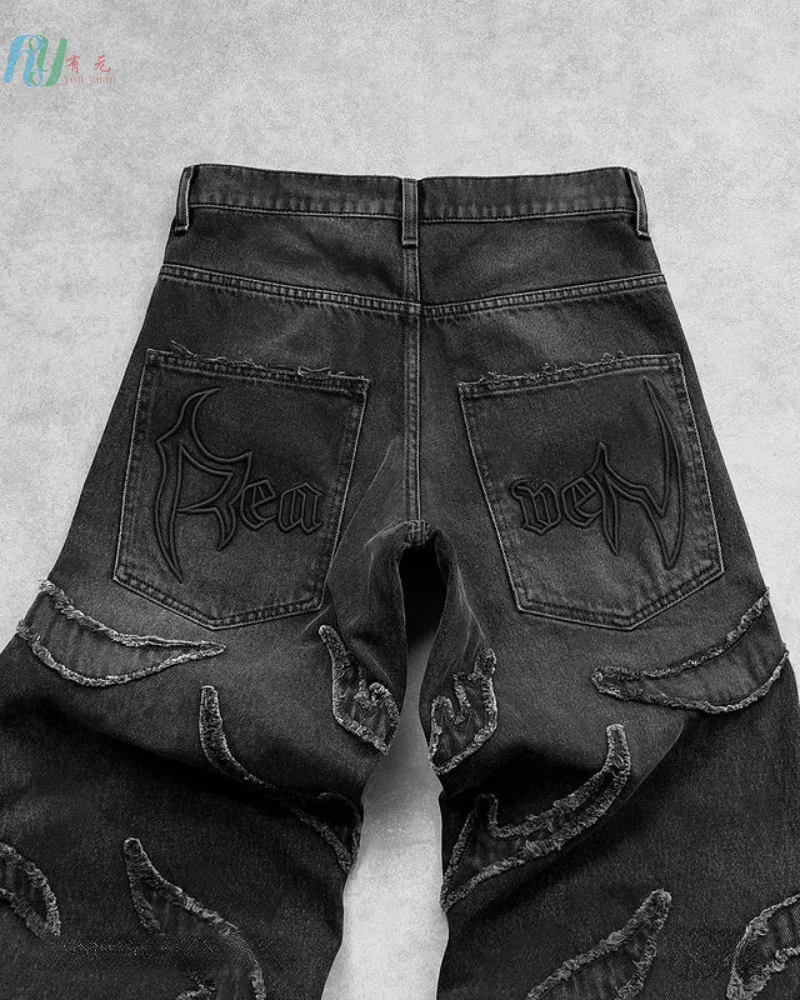 パンツ Black Eye Patch CROWN TAG BAGGY DENIM B EMBLEM BAGGY JEANS – BlackEyePatch