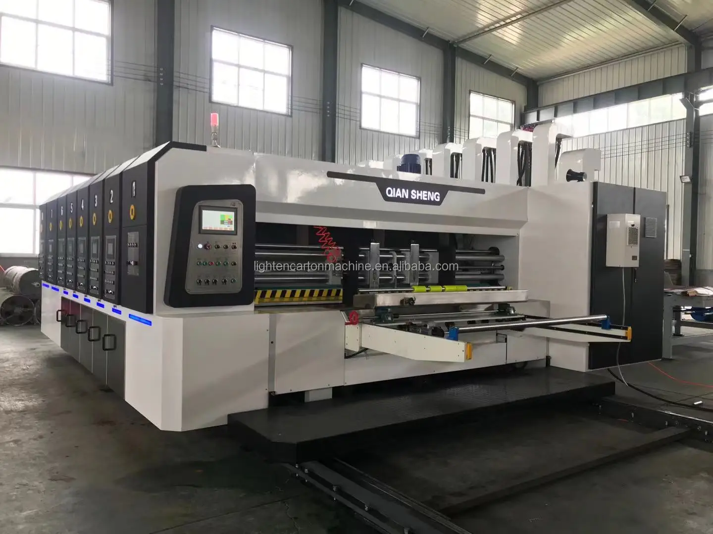 Flexo Printer Corrugated Box Making Machine