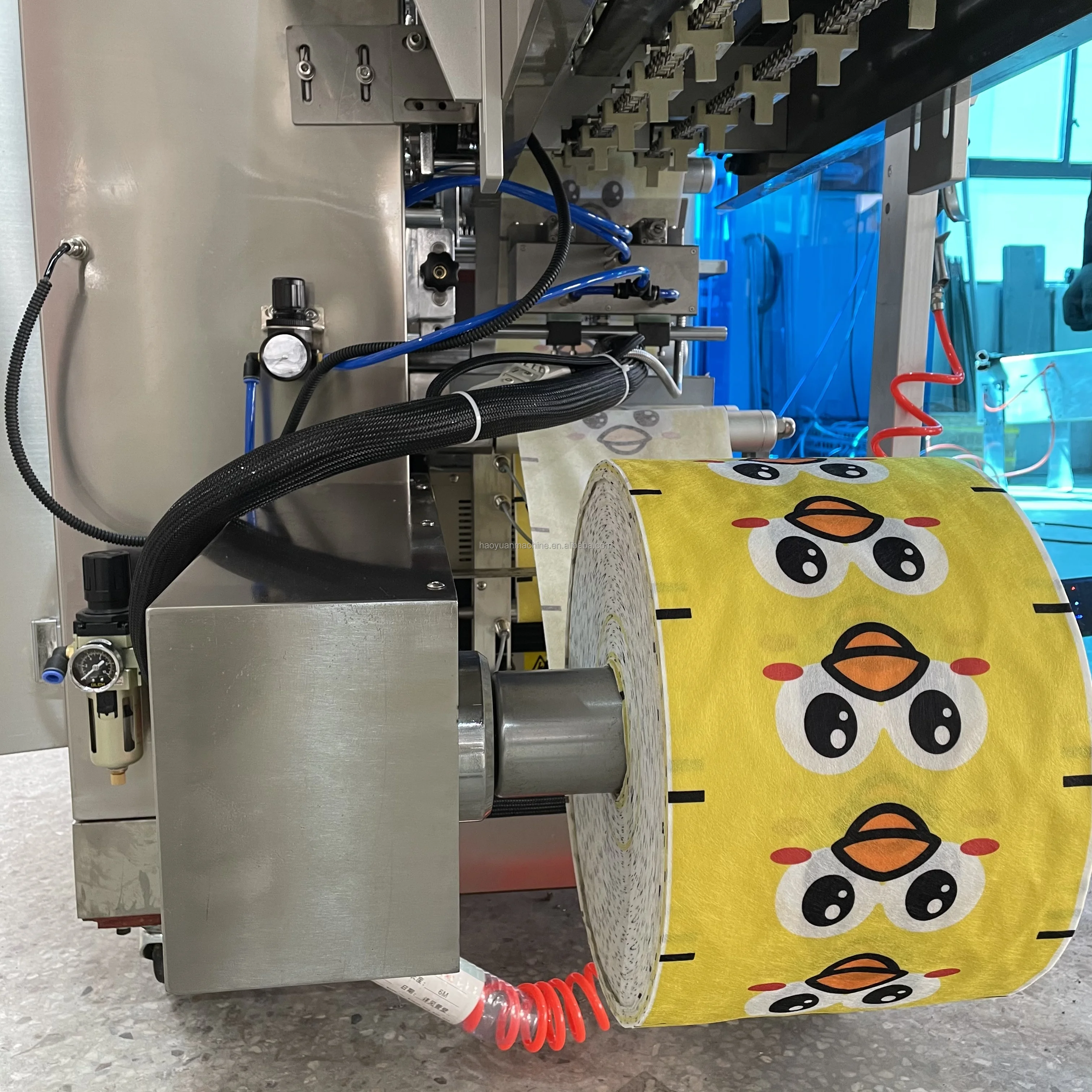 HAOYUAN-220 Ultrasonic Steam Eye Pad Eye Mask Making Packing Machine manufacture