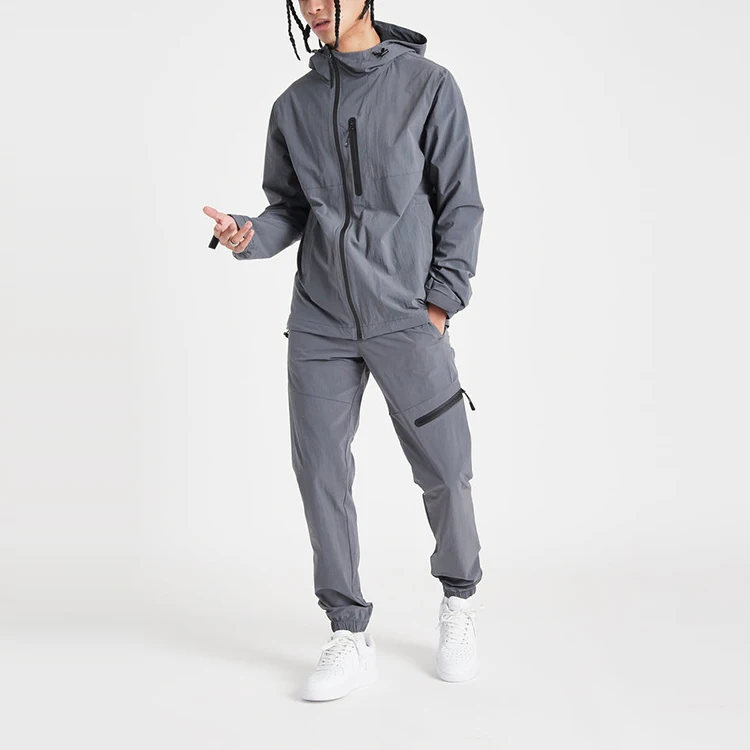 mens nylon jogging suits