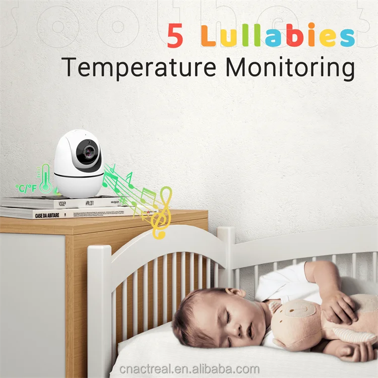 Newest Oem Night Vision Sound Activated Builtin Lullabies Two Way