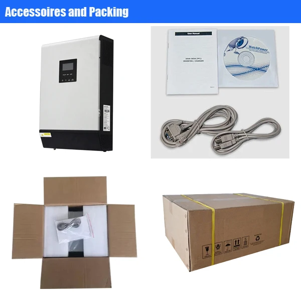 Axpert MKS KS 1 кВА 3 кВА 5 ква Гибридный солнечный инвертор, инвертор напряжения, инвертор