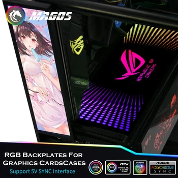 MOD PC Case Panel RGB Lighting Board Backplate For Asus ROG Strix Helios  Case,Support M/