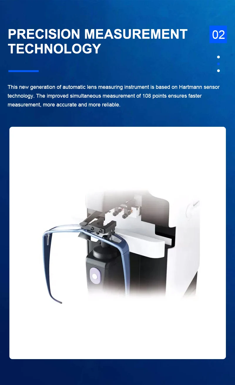 Rightway Brand  Hot Sale Optical Equipment Digital Auto Lensmeter JD-2600B Lensometro