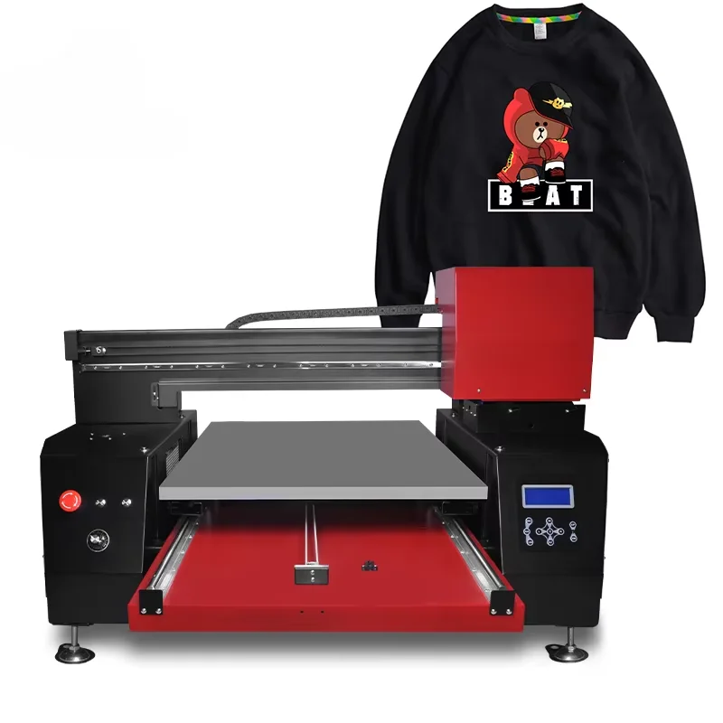 Good Selling A1 Digital Printing Machine New Condition for Hoodie Towel Hat Tshirt Fabric XP600 Print Head 1 Year Warranty
