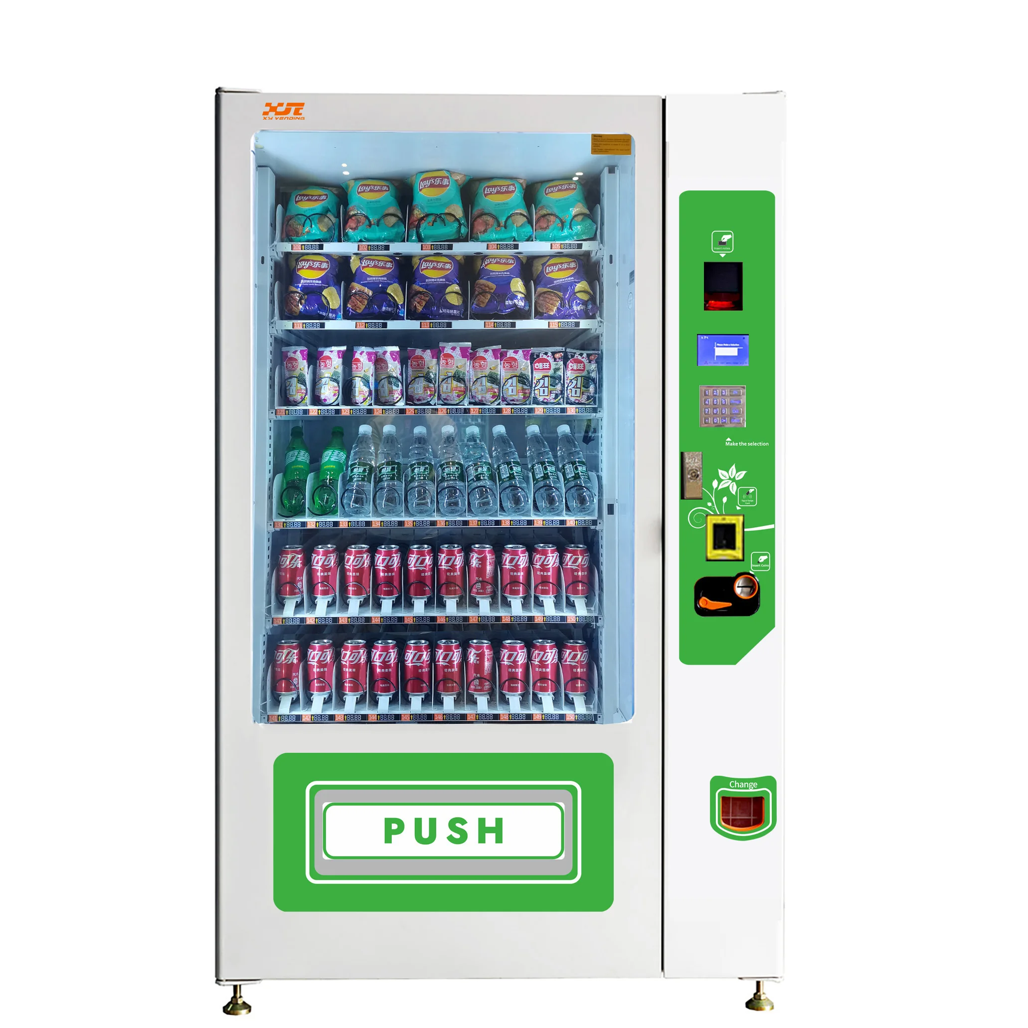 Snack & Soft Drink Combination Vending Machines For Sale