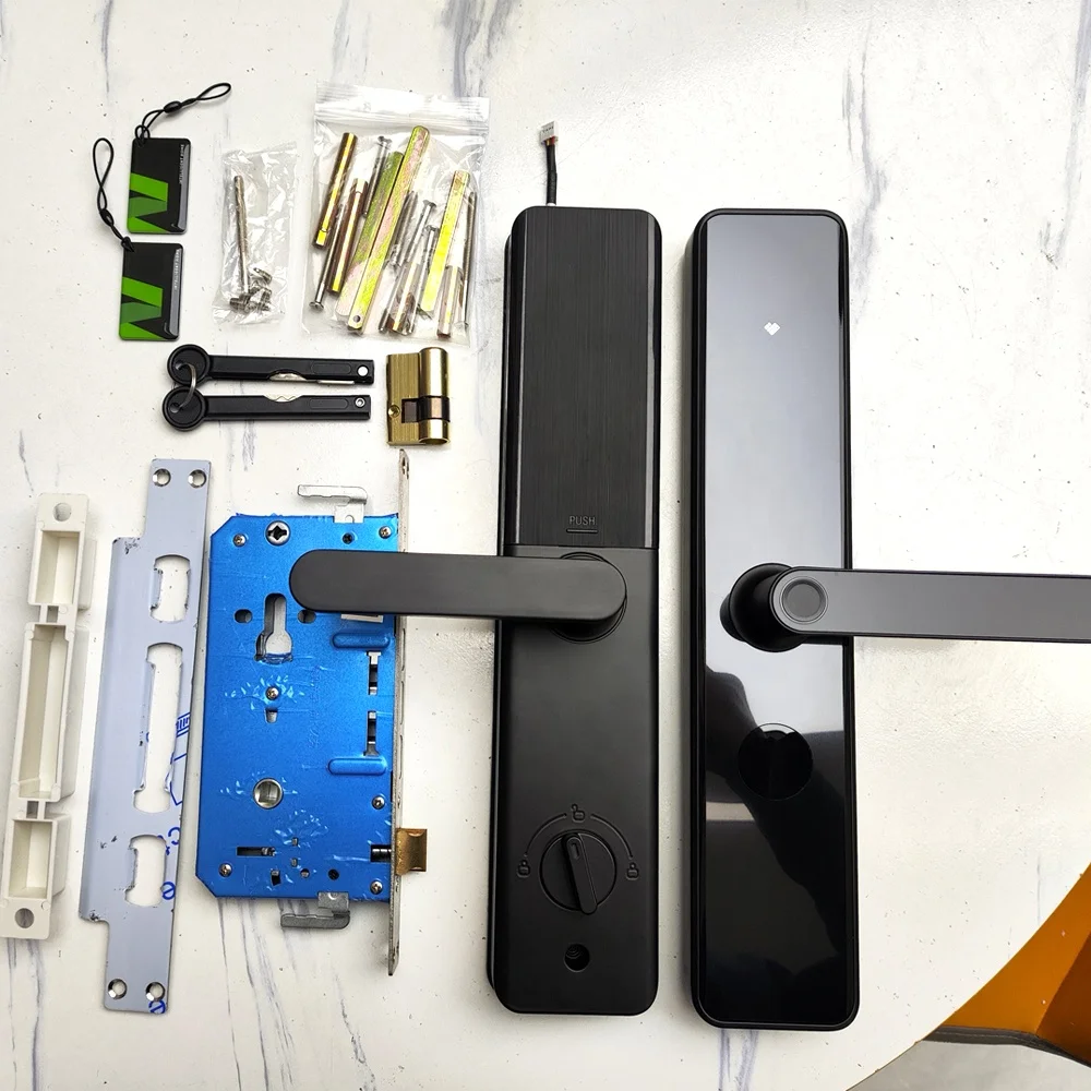 TCL Smart Lock D1 Pro Palm Vein Lock Serratura Per Porta D'ingresso Senza Chiave Batteria Ricaricabile Aggiornata Porta D'ingresso Smart Lock Funziona Con Alexa - Foto 10