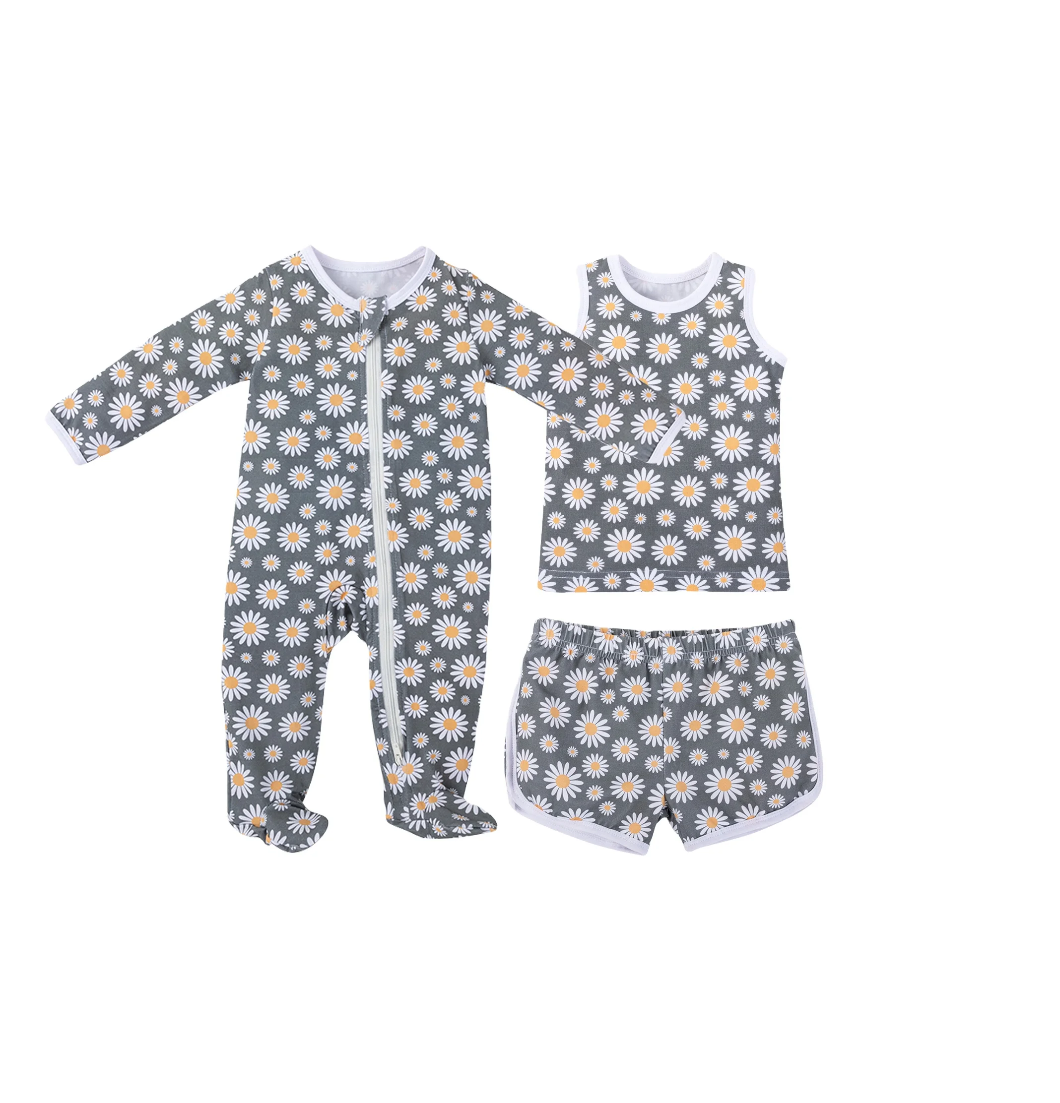 Горячая Распродажа, оптовая продажа, детские пижамы в рубчик из хлопчатобумажной ткани