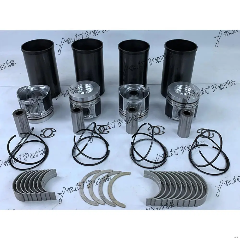 Engine Repair Kit With Cylinder Piston Rings Liner Bearings For Hino N04C