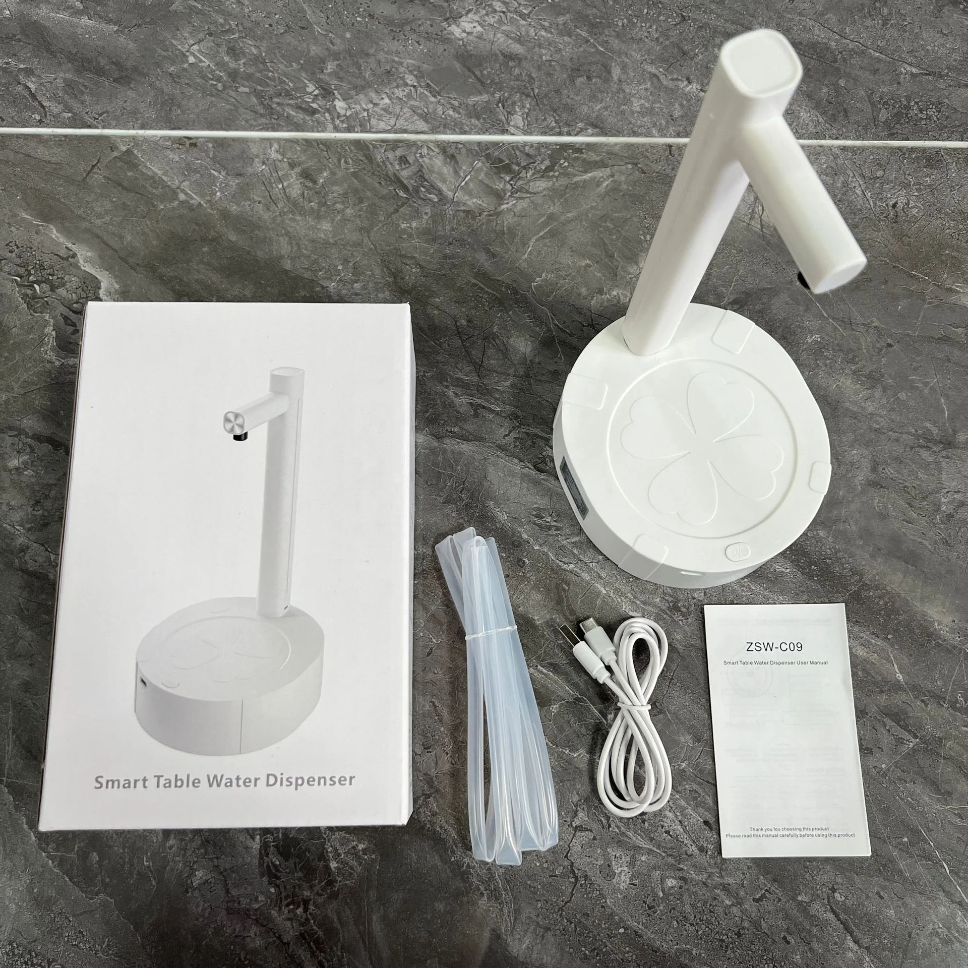 Smart Portable Auto Universal USB Charging Water Pump Desk Table Water Dispenser